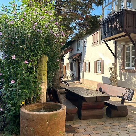 Exklusives Haus, Ruhig Gelegen Im Innenhof, Zentral, Lichtdurchflutet Zustellbett,Babybett Bei Bedarf كارلسروه المظهر الخارجي الصورة